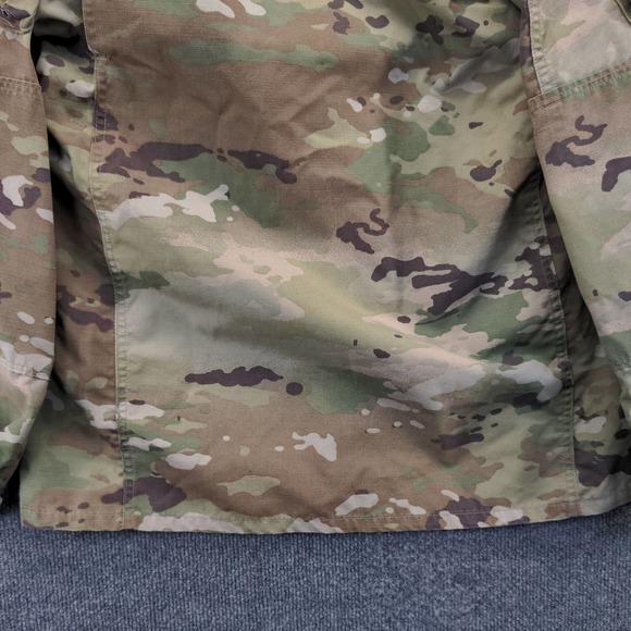 U.S. Military Insect Guard Camo Shirt Green Tan Size Small Long Pockets - Picture 11 of 13